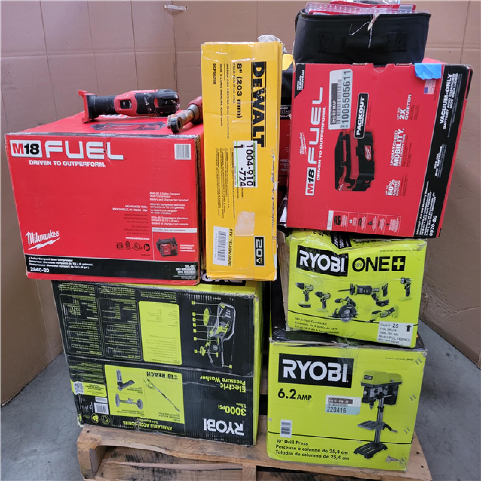 CALIFORNIA AS-IS TOOL PALLET