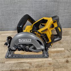 HOUSTON LOCATION - AS-IS (APPEARS LIKE NEW) DEWALT FLEXVOLT 60V MAX Cordless Brushless 7-1/4 in. Wormdrive Style Circular Saw (Tool Only)