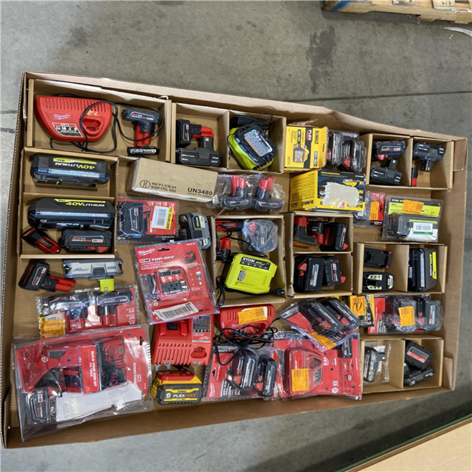 DALLAS LOCATION - AS-IS BATTERY PALLET