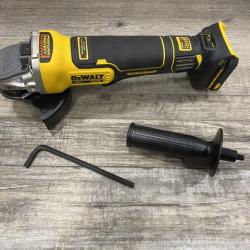 AS-IS DEWALT 20V XR Cordless 4-1/2. in. to 5 in. Variable Speed Angle Grinder (Tool Only)