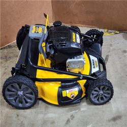 HOUSTON LOCATION - AS-IS DEWALT 21 in. 163cc Briggs and Stratton 725Exi Engine Rear Wheel Drive 3-in-1 Gas Self Propelled Walk Behind Lawn Mower