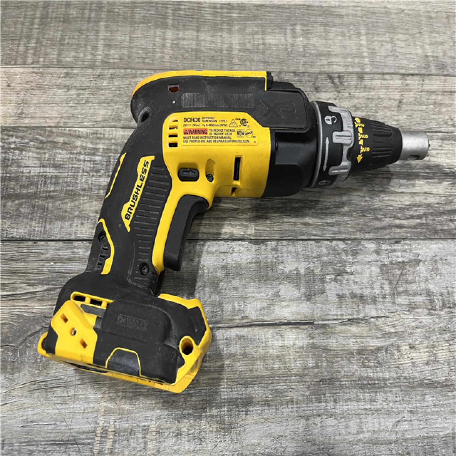 AS-IS DEWALT XR 20V MAX Lithium-Ion Cordless Brushless Screw Gun (Tool Only)