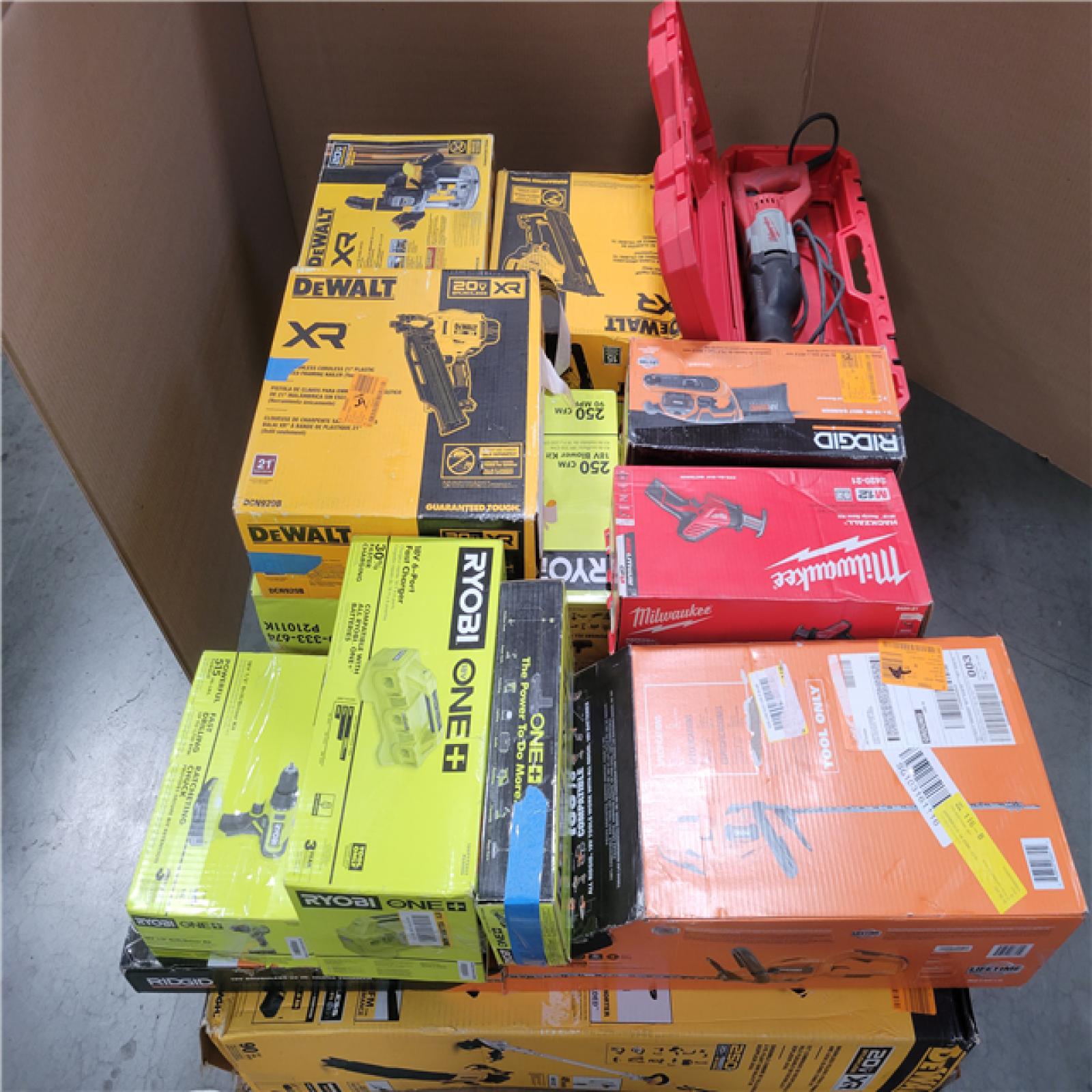 CALIFORNIA AS-IS TOOL PALLET