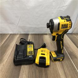 AS-IS DEWALT Atomic 20V Max Lithium-Ion Brushless Cordless Compact 1/4 in. Impact Driver Kit
