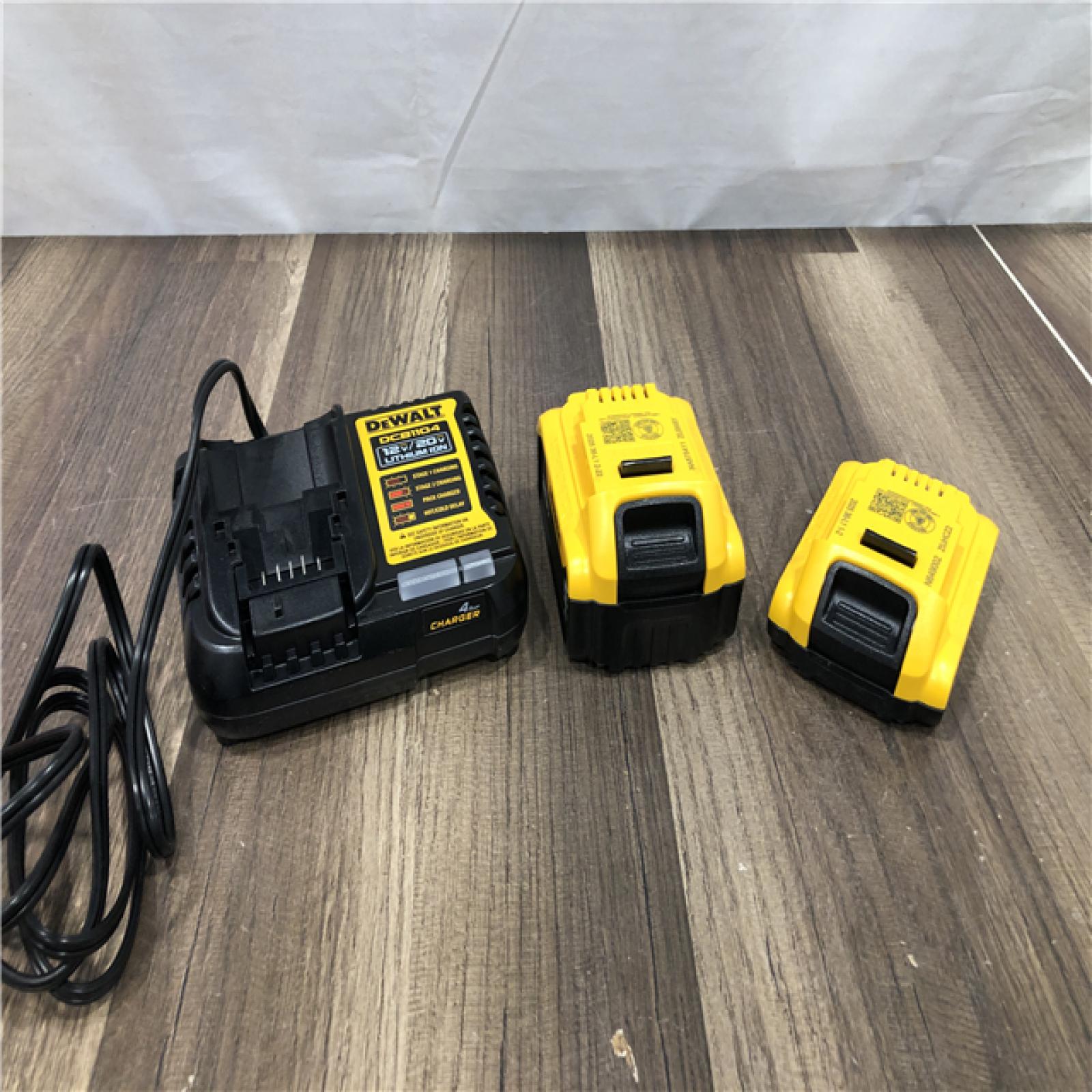 AS-IS DEWALT 20V MAX Lithium-Ion Battery Kit