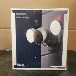 Phoenix NEW  Google Nest Cam with Floodlight - Wired Outdoor Smart Home Security Camera
