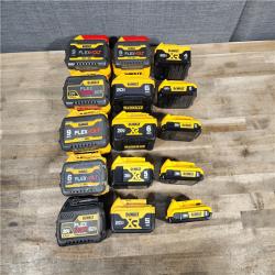 HOUSTON LOCATION - AS-IS DEWALT BATTERY PACK QTY - 15