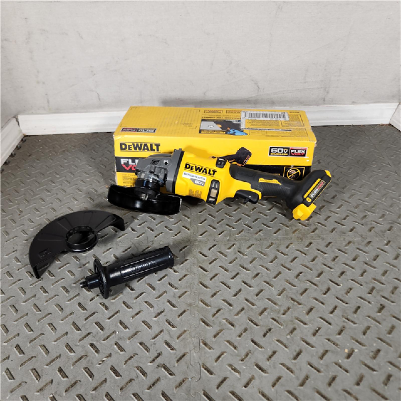 Houston Location - AS-IS DeWalt FLEXVOLT 60V MAX Cordless Grinder  (TOOL ONLY) - Appears IN GOOD Condition