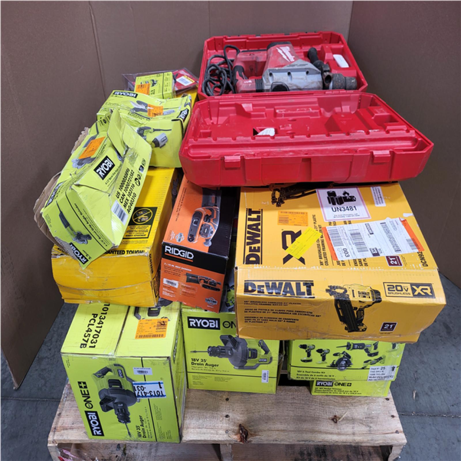 CALIFORNIA AS-IS TOOL PALLET
