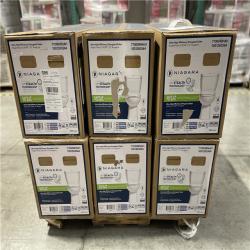 DALLAS LOCATION - Niagara Stealth Stealth 2-Piece 0.8 GPF Ultra-High-Efficiency Single Flush Elongated Toilet in White - 6 UNITS