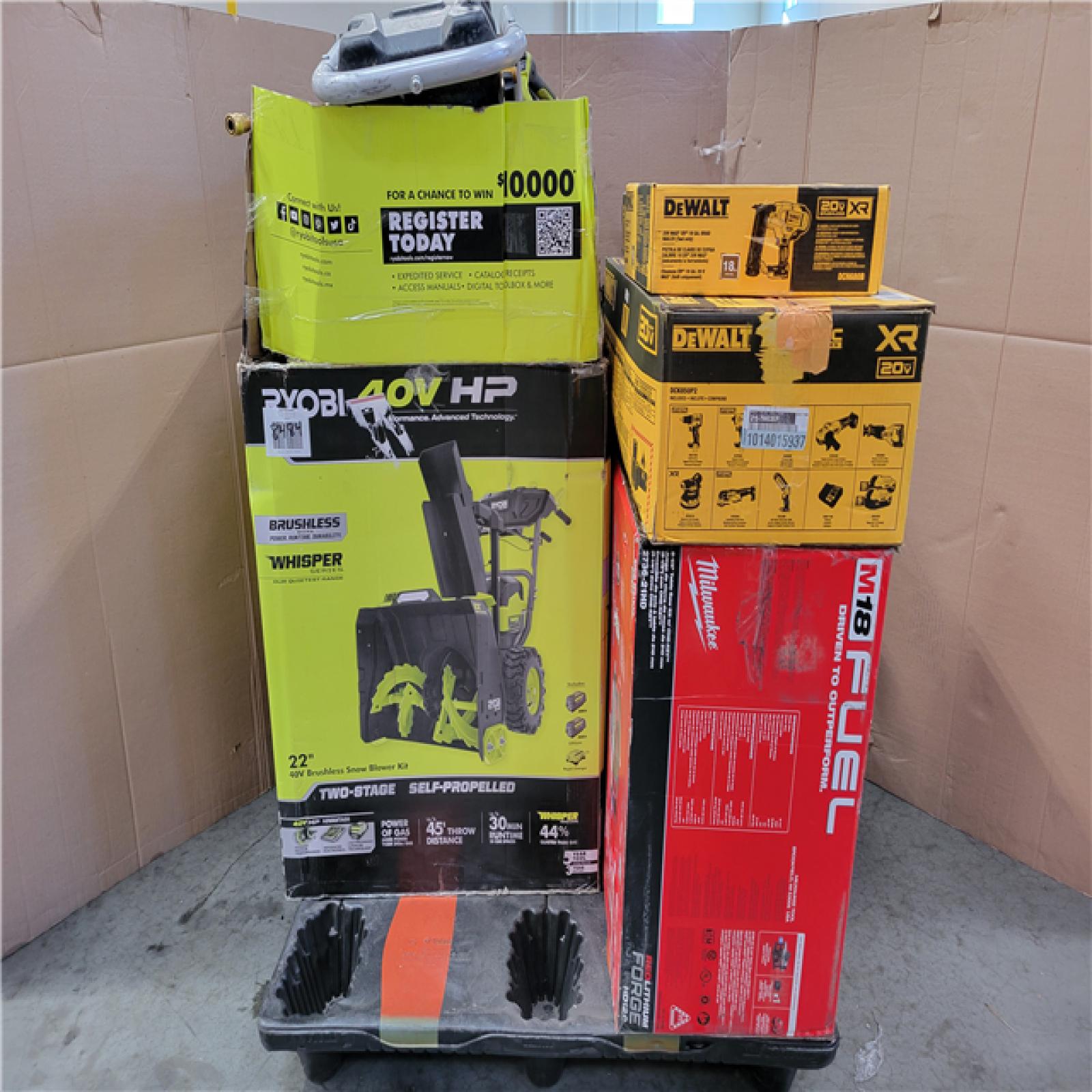 CALIFORNIA AS-IS TOOL PALLET