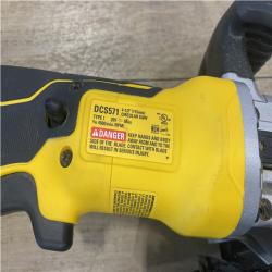 AS-IS DEWALT ATOMIC 20V MAX Cordless Brushless 4-1/2 in. Circular Saw (Tool Only)