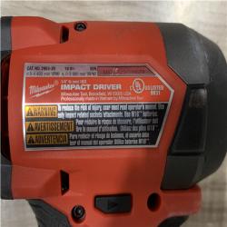 AS-IS Milwaukee FUEL 18V Lithium-Ion Brushless Cordless Hammer Drill and Impact Driver Combo Kit