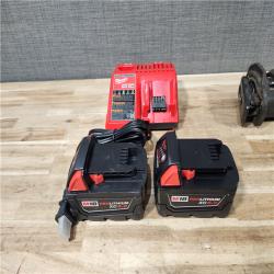 HOUSTON LOCATION - AS-IS MILWAUKEE 3 TOOL COMBO KIT W/ (2) BATTERY & CHARGER