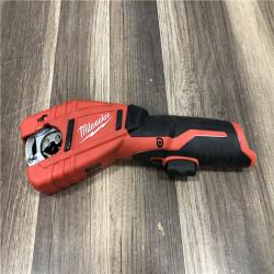 AS-IS Milwaukee 12V Lithium-Ion Cordless Copper Tubing Cutter (Tool-Only)
