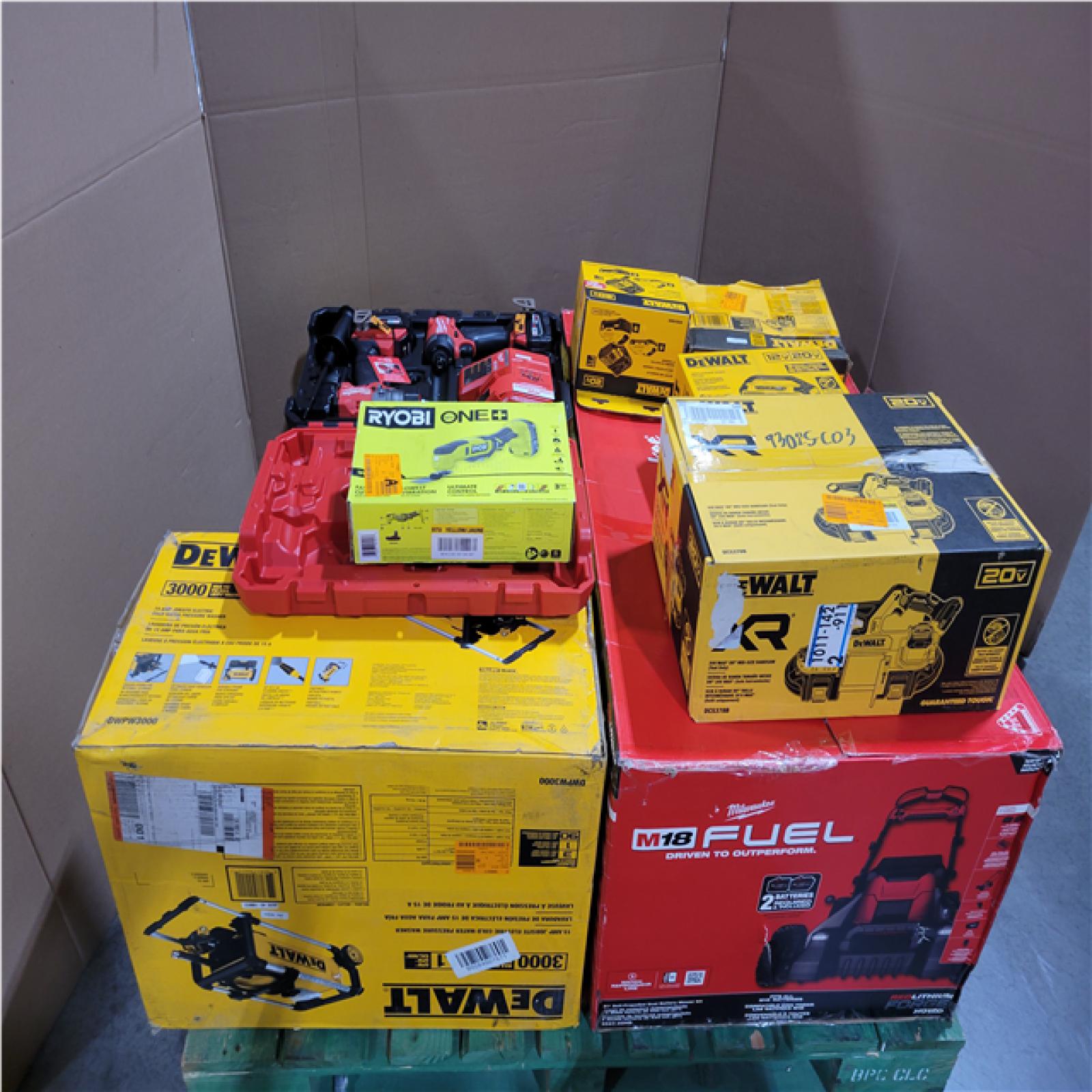 CALIFORNIA AS-IS TOOL PALLET