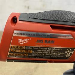 AS-IS Milwaukee  12V Fuel Lithium-Ion Cordless Jig Saw (Tool-Only)