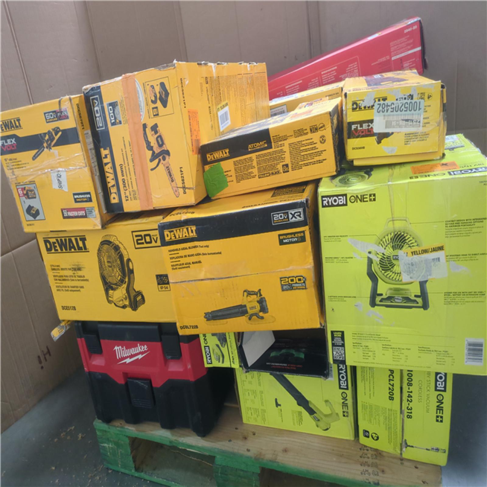 CALIFORNIA AS-IS TOOL PALLET