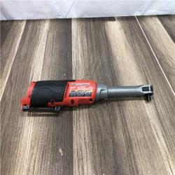 AS-IS Milwaukee FUEL 12V Lithium-Ion Brushless Cordless 3/8 in. Extended Reach High Speed Ratchet (Tool Only)