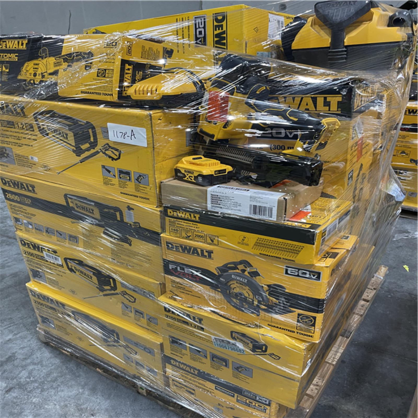 Atlanta Location As-Is Power Tools Partial Truckload (14 Pallets) 1178-A