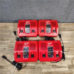 HOUSTON LOCATION - AS-IS MILWAUKEE DUAL BAY SIMULTANEOUS RAPID CHARGER QTY - 4