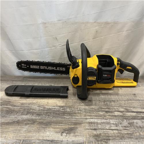 AS-IS DEWALT FLEXVOLT 60V MAX 16in. Brushless Cordless Chainsaw (Tool Only)