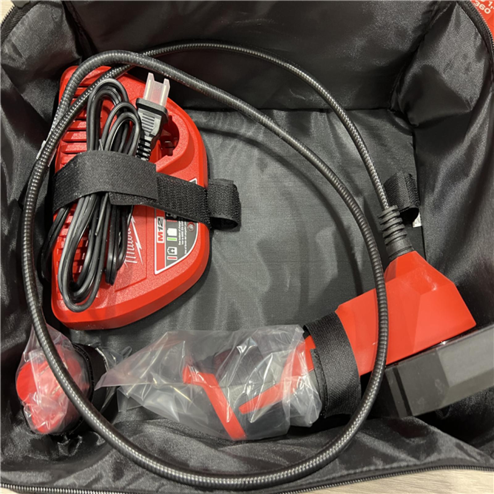 AS-IS Milwaukee 12V Lithium-Ion Cordless M-SPECTOR 360-Degree 4 ft. Inspection Camera Kit