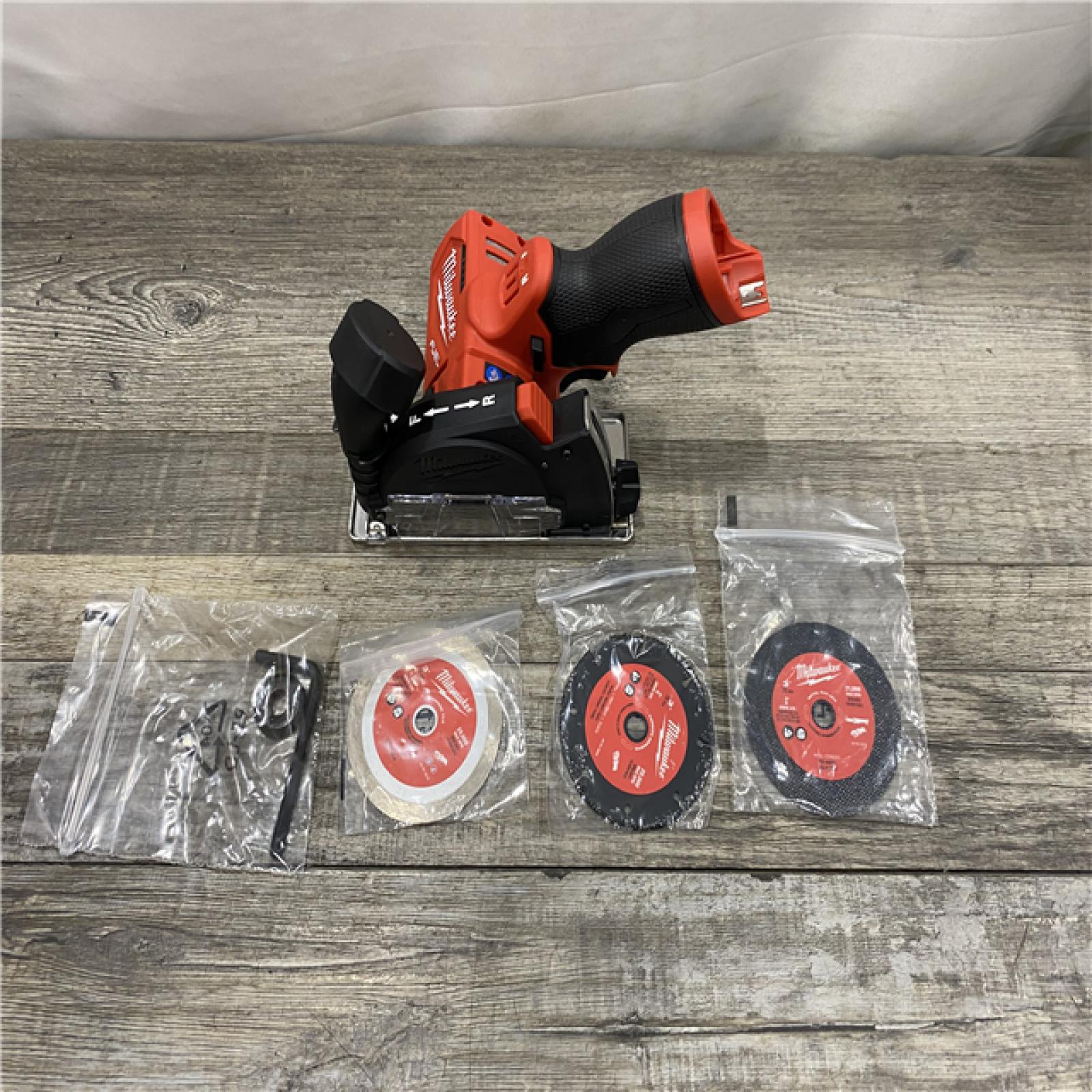 AS-IS Milwaukee FUEL 12V Lithium-Ion Brushless Cordless 3 in. Cut Off Saw (Tool-Only)