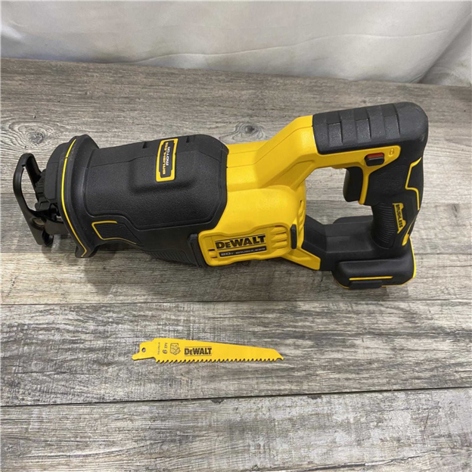 AS-IS DEWALT 20V MAX Cordless Brushless Reciprocating Saw (Tool Only)