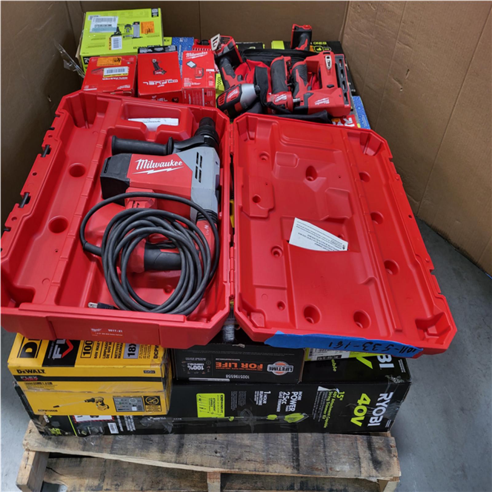 CALIFORNIA AS-IS TOOL PALLET