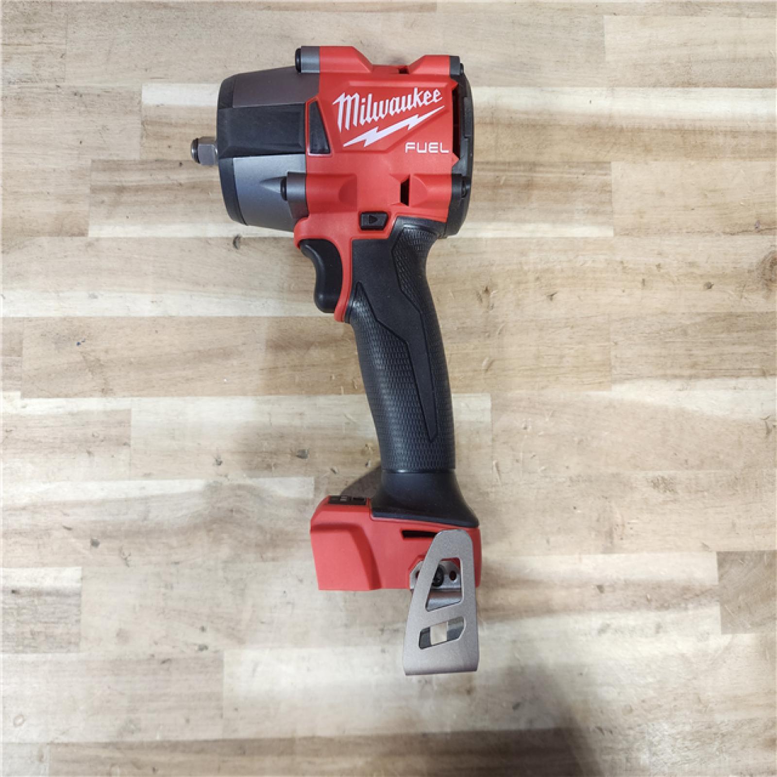 HOUSTON LOCATION - AS-IS Milwaukee FUEL GEN-2 18V Lithium-Ion Mid Torque Brushless Cordless 3/8 in. Impact Wrench with Friction Ring (Tool-Only)