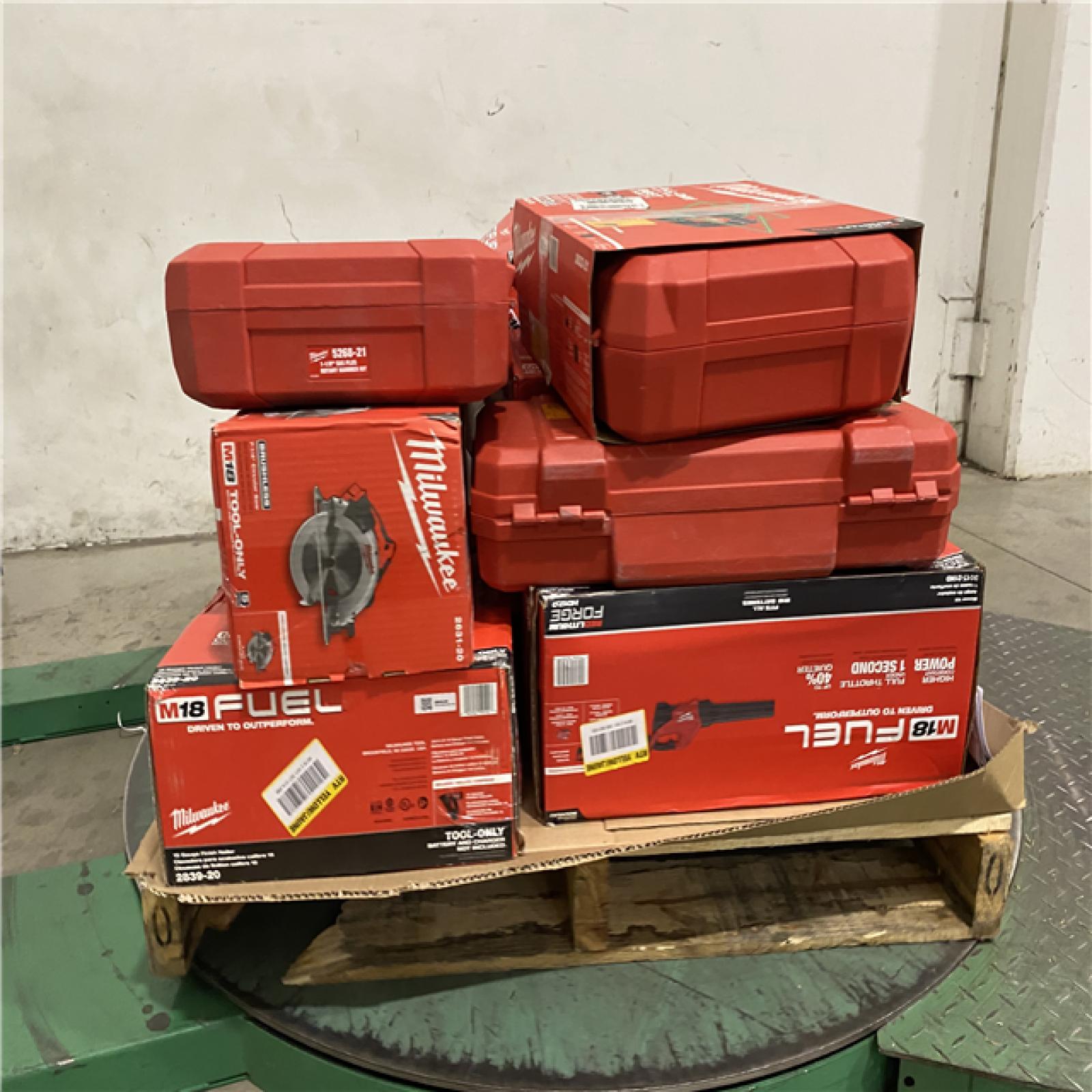 Dallas Location - As-Is MILWAUKEE Tool Pallet