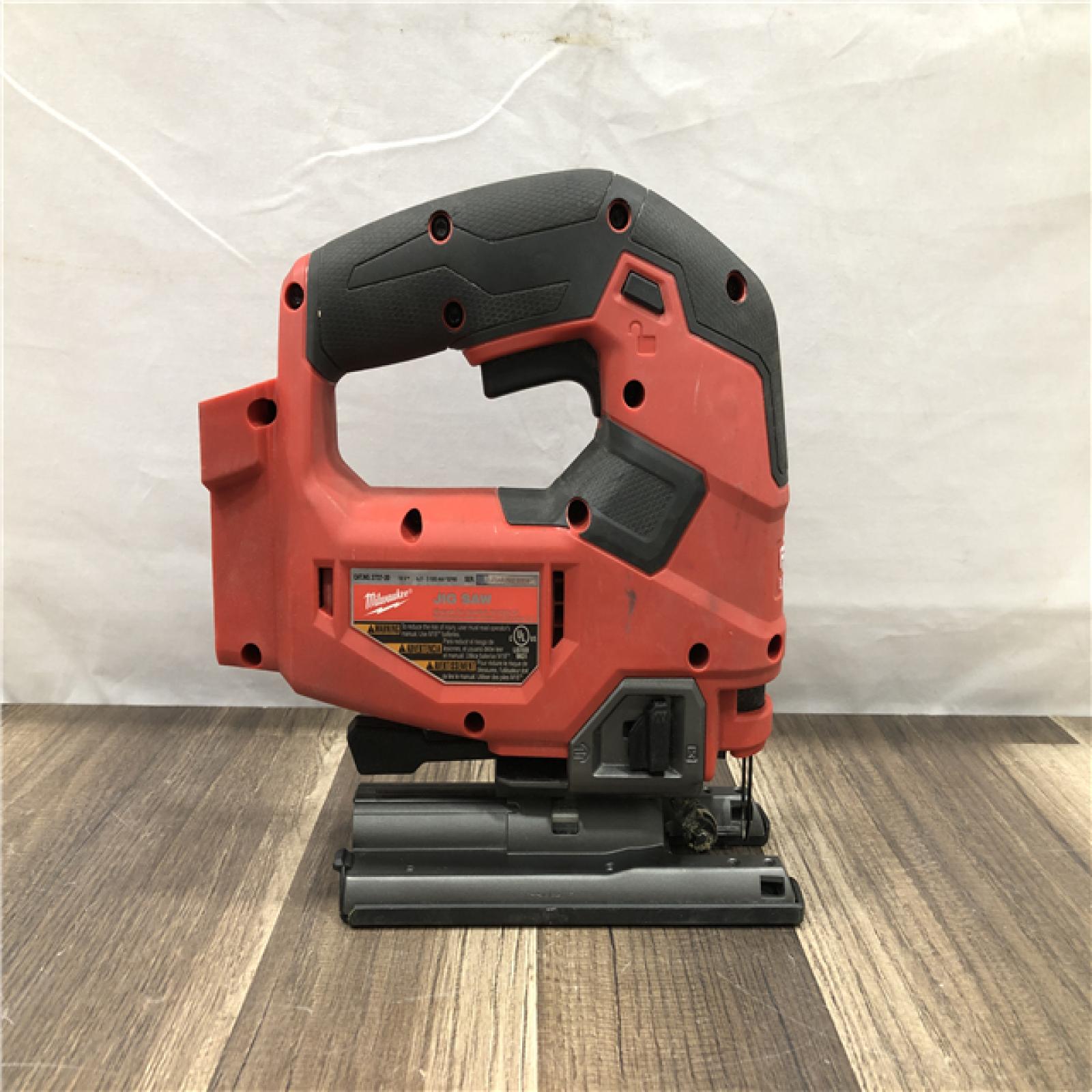 AS-IS Milwaukee FUEL 18V Lithium-Ion Brushless Cordless Jig Saw (Tool-Only)