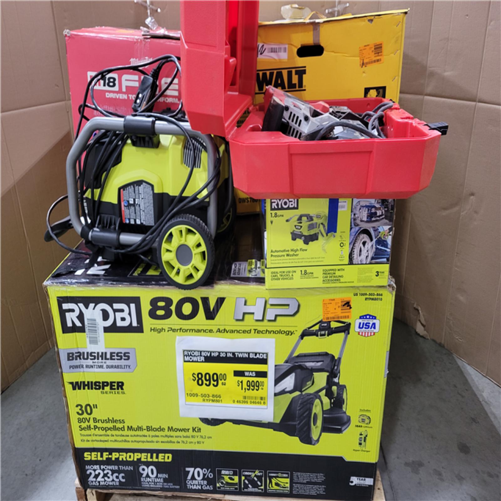 CALIFORNIA AS-IS TOOL PALLET