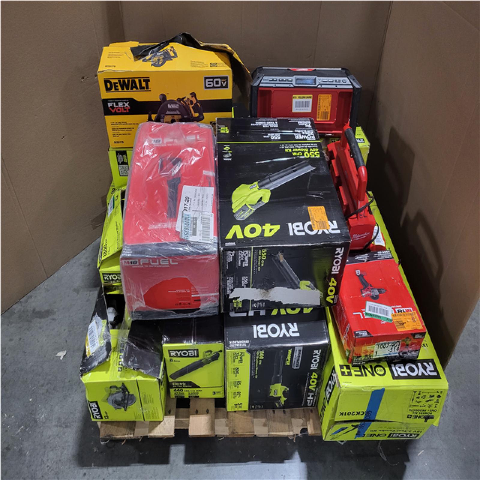 CALIFORNIA AS-IS TOOL PALLET