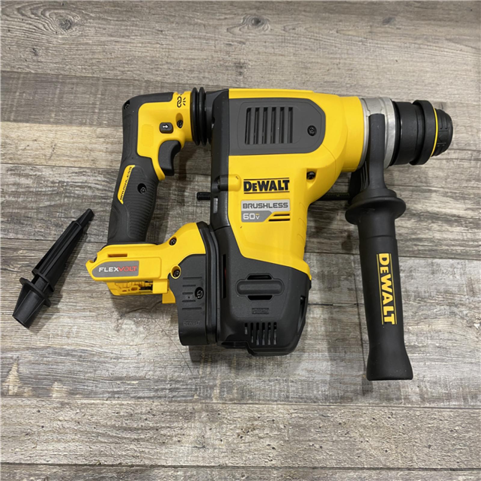 LIKE NEW - DEWALT FLEXVOLT 60V MAX Cordless 1-1/4 in. SDS Plus Rotary Hammer (Tool Only)
