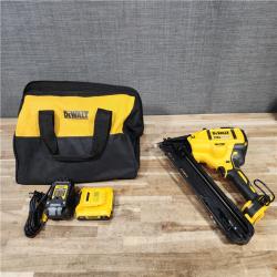 HOUSTON LOCATION - AS-IS DEWALT 20V MAX XR Lithium-Ion Cordless 2-1/2 in. 15-Gauge Finish Nailer Kit