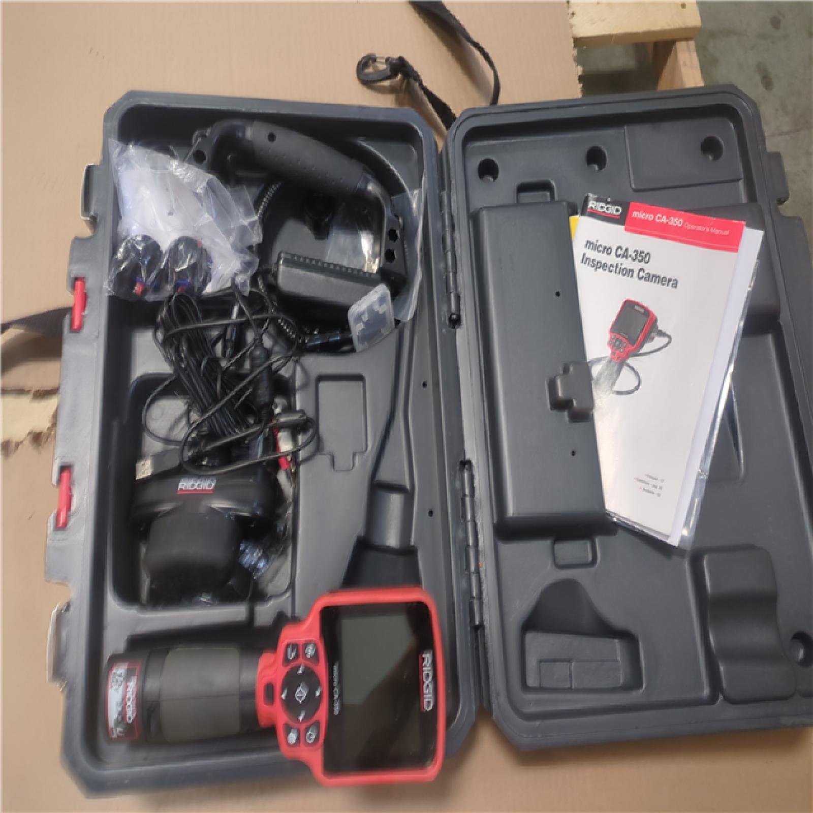 CALIFORNIA AS-IS RIGID micro CA-350 INSPECTION CAMERA