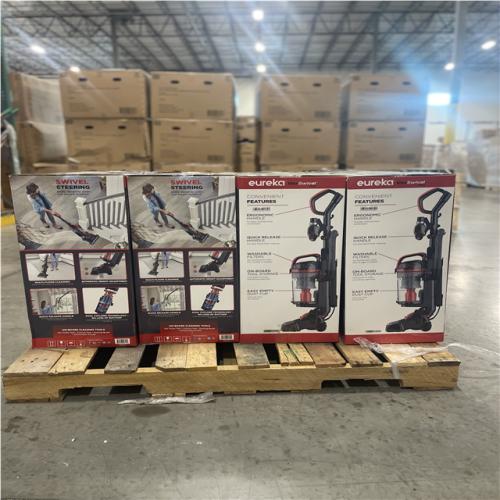DALLAS LOCATION- NEW! EUREKA MaxSwivel Bagless Household Upright VacuuM (8 UNITS)