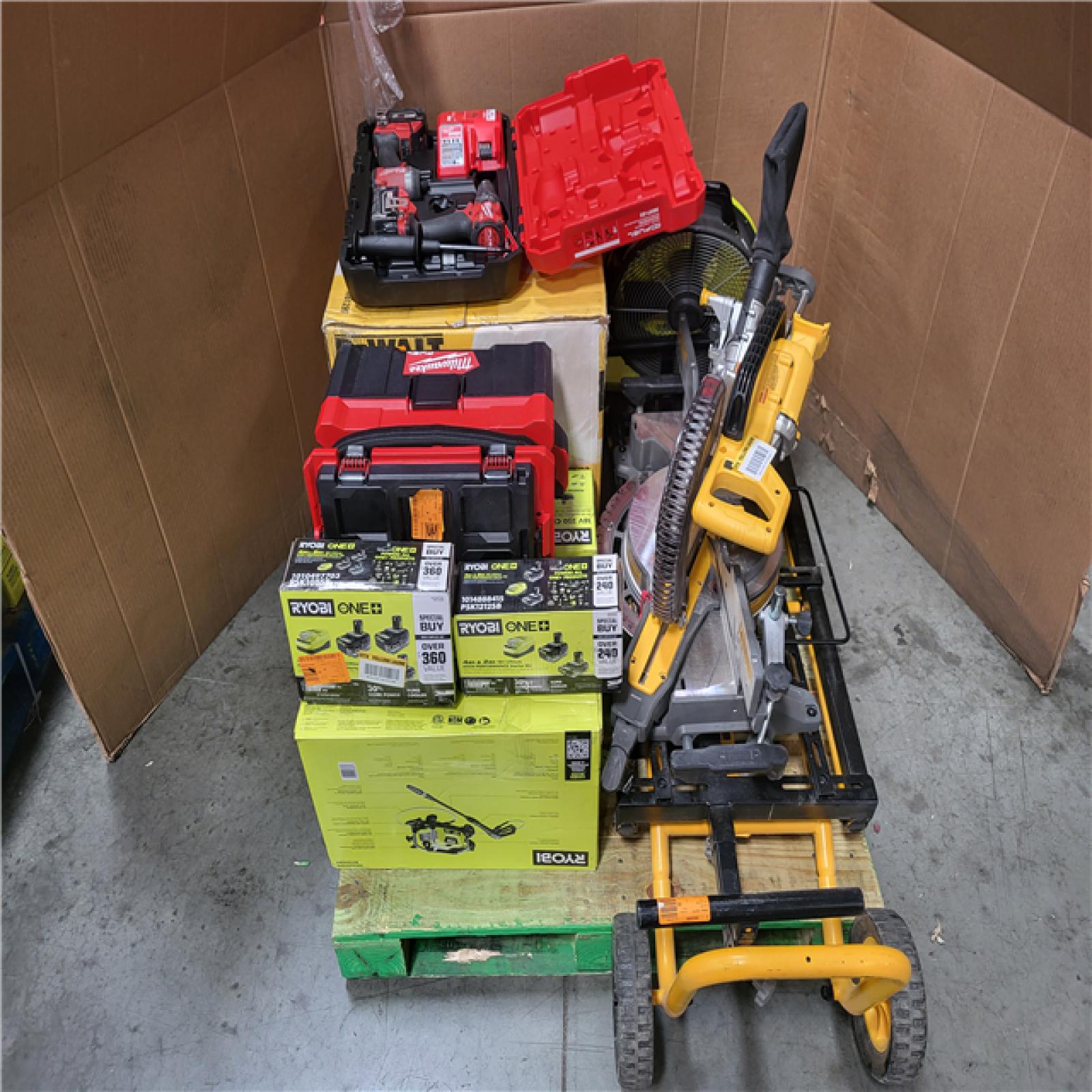 CALIFORNIA AS-IS TOOL PALLET