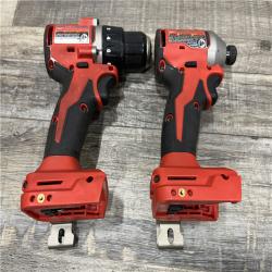 AS-IS Milwaukee 18V Lithium-Ion Brushless Cordless Compact Drill/Impact Combo Kit