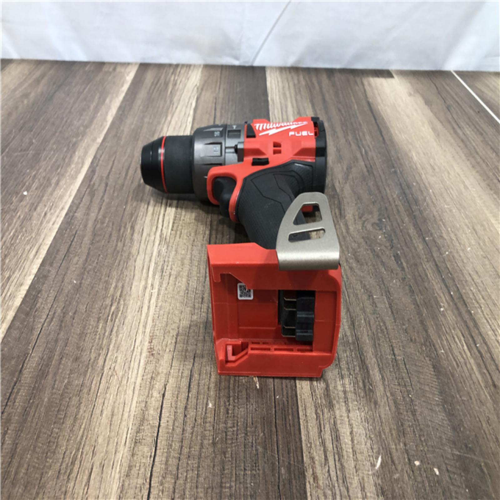AS-IS Milwaukee FUEL 18V Lithium-Ion Brushless Cordless 1/2 in. Hammer Drill/Driver (Tool-Only)