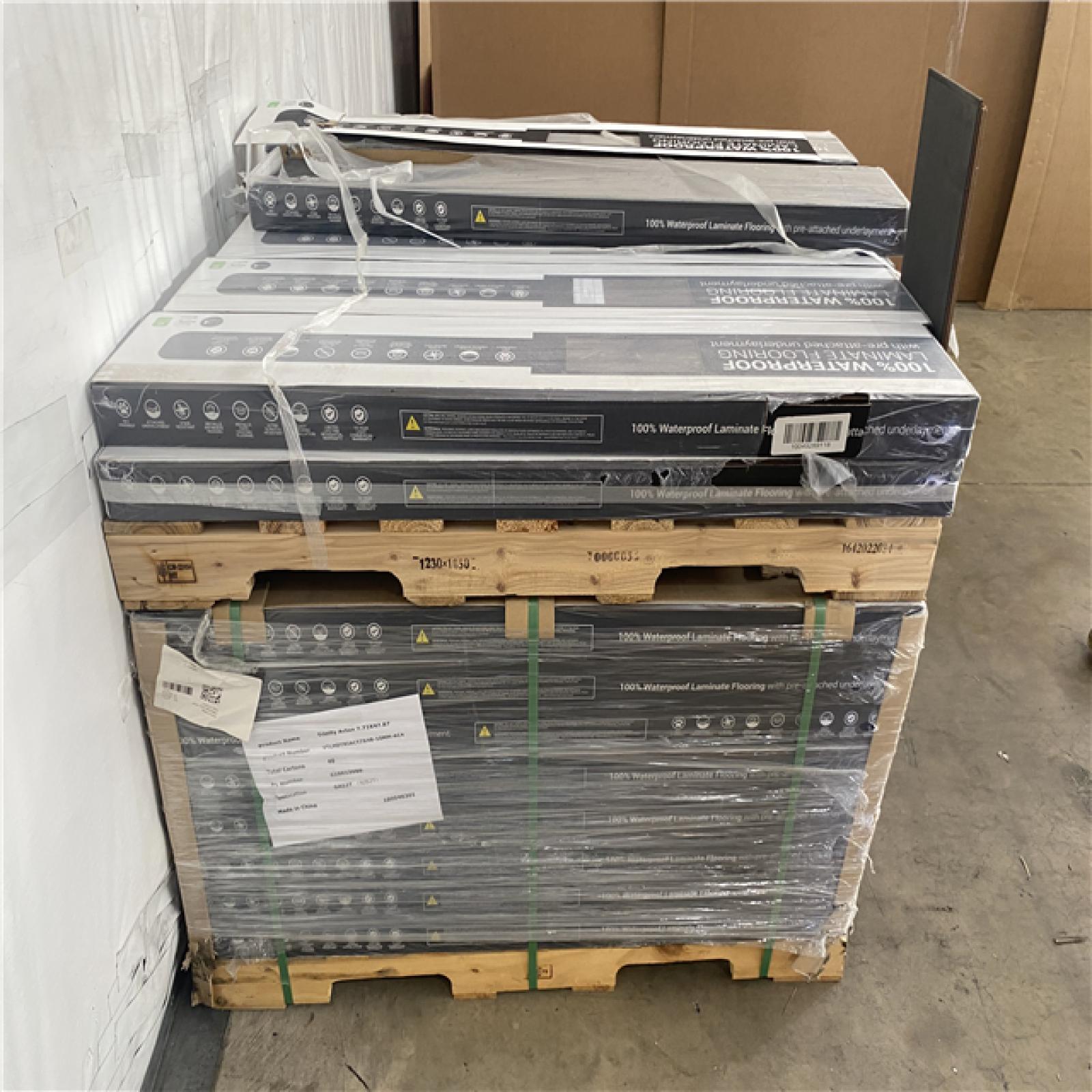Houston Location AS IS - Home Improvement Flooring Pallet