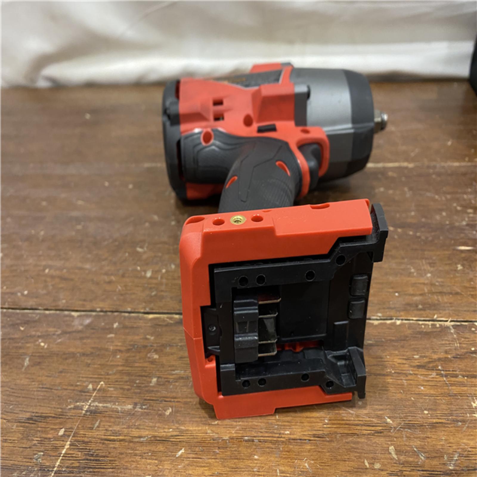 AS-IS Milwaukee M18 1/2 in. Cordless Brushless High Torque Impact Wrench Kit (Battery & Charger)