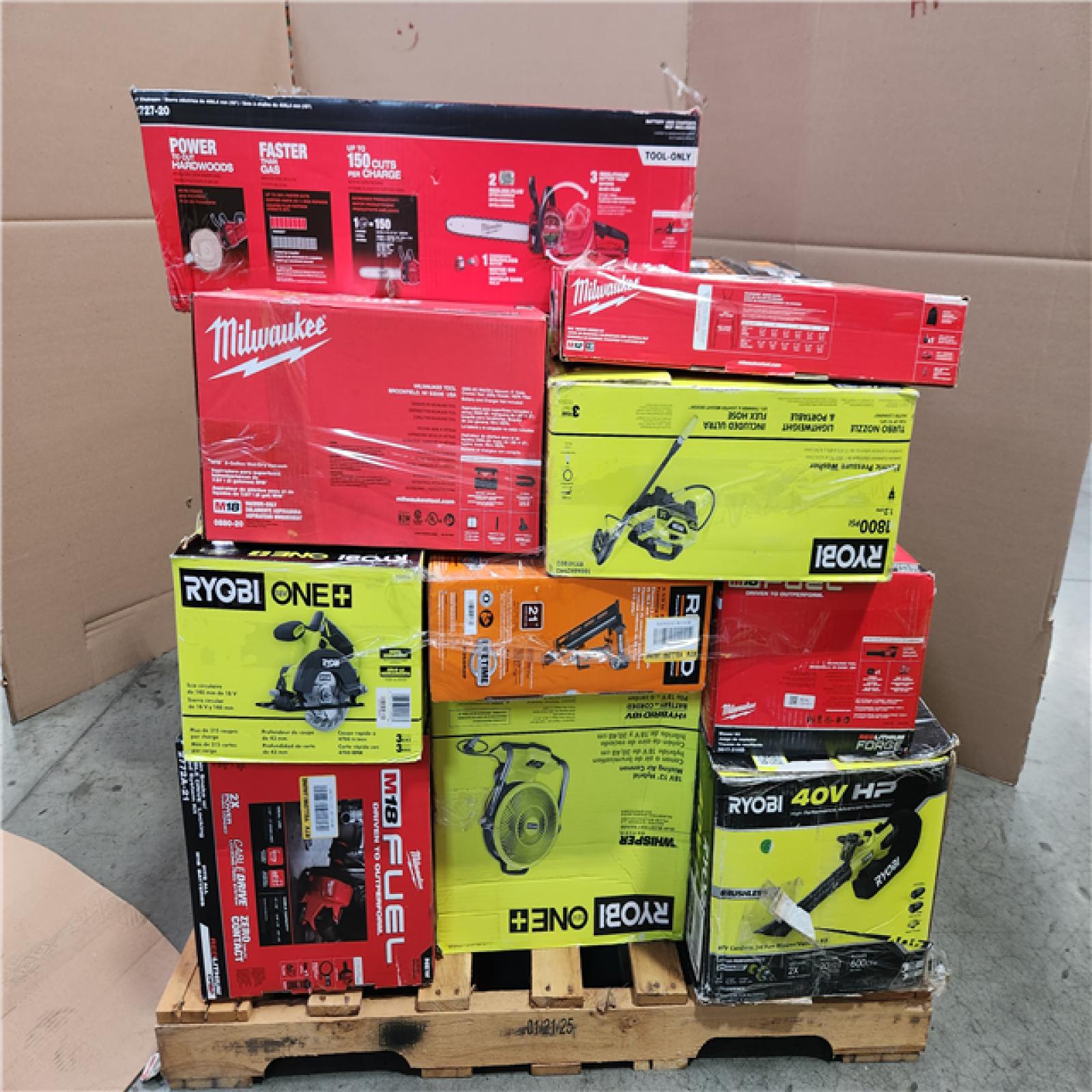 CALIFORNIA AS-IS TOOL PALLET