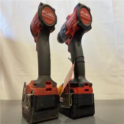 AS-IS - MILWAUKEE FUEL 18V Lithium-Ion Brushless Cordless Hammer Drill and Impact Driver Combo Kit