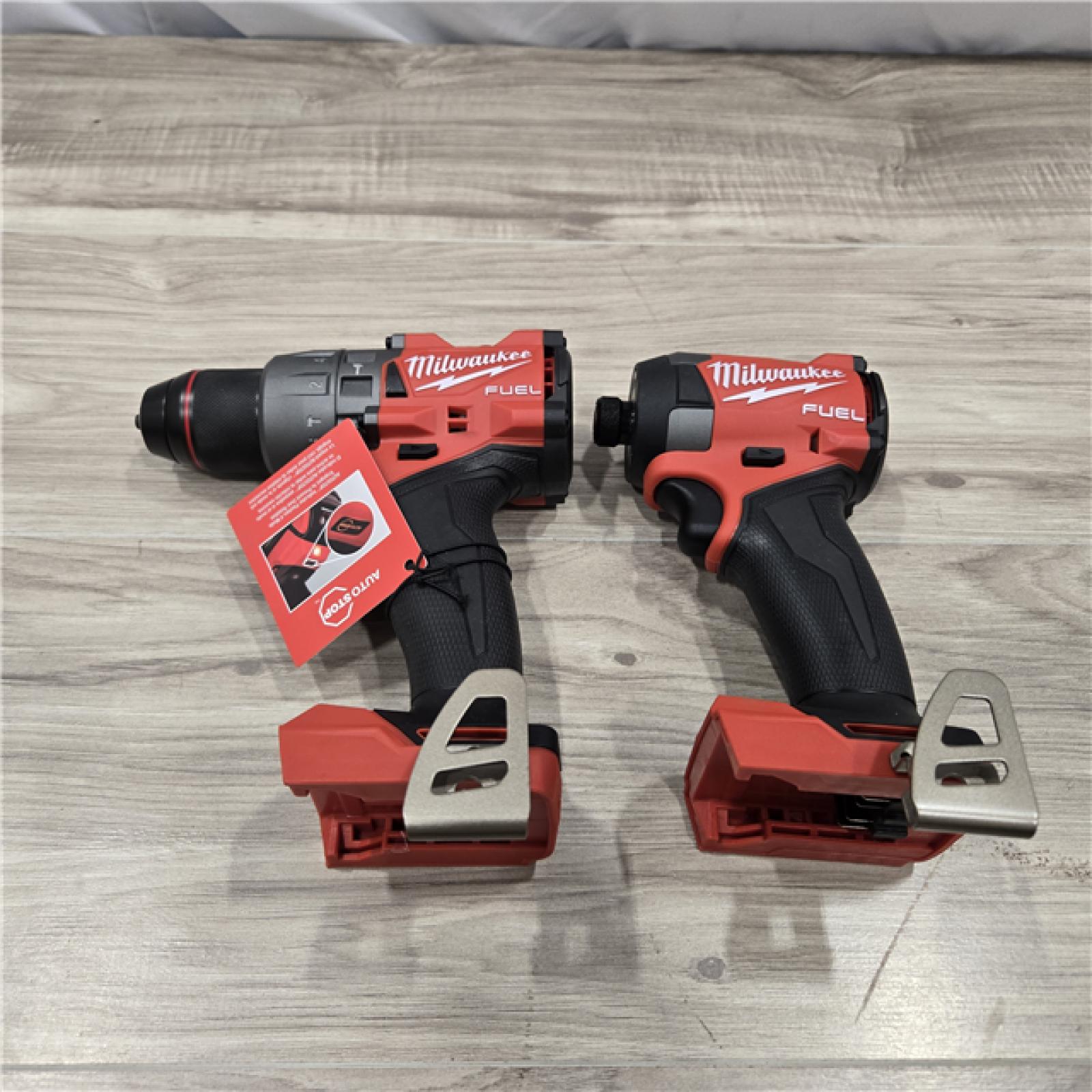 LIKE NEW! - MILWAUKEE18V Cordless Hammer Drill and Impact Driver Combo Kit (2-Tool)