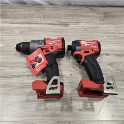 LIKE NEW! - MILWAUKEE18V Cordless Hammer Drill and Impact Driver Combo Kit (2-Tool)