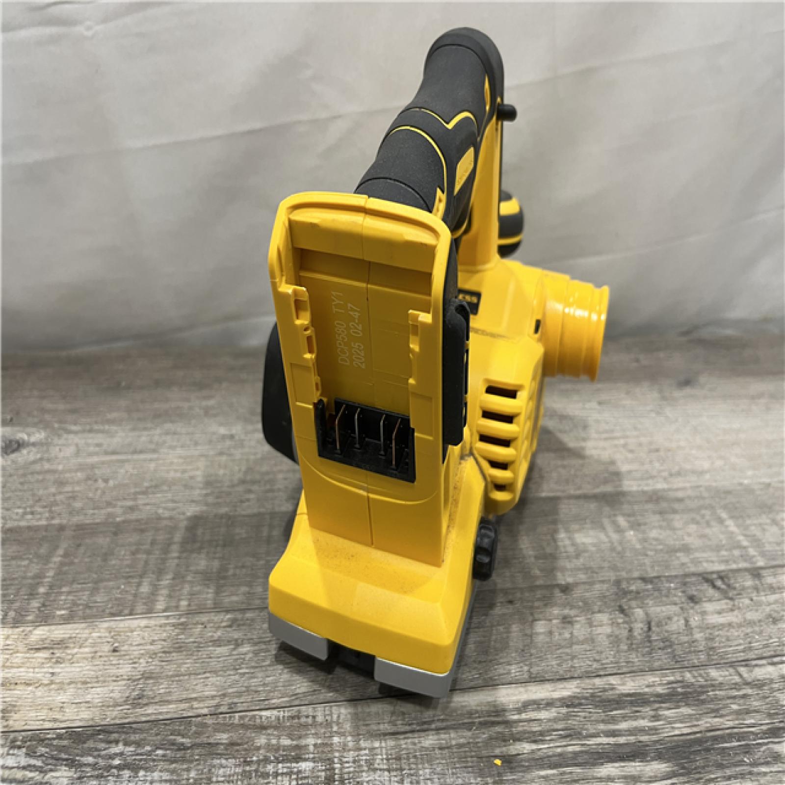 AS-IS DEWALT 20V MAX XR Cordless Brushless 3-1/4 in. Planer (Tool Only)