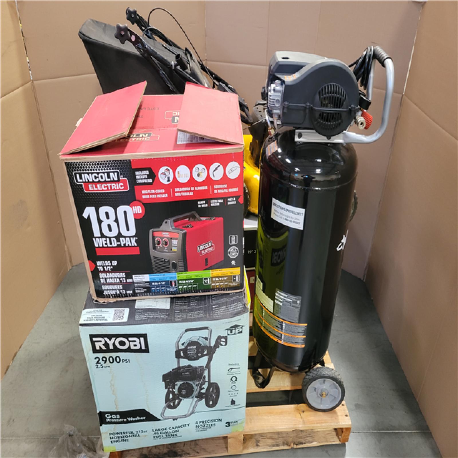 CALIFORNIA AS-IS OUTDOOR POWER EQUIPMENT